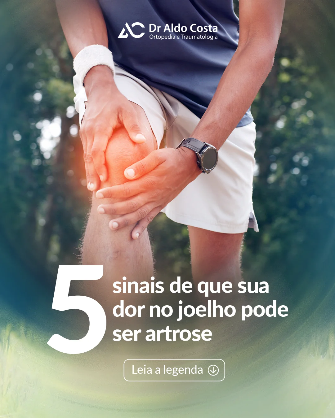Imagem ilustrativa da notícia: 5 sinais de que sua dor no joelho pode ser artrose