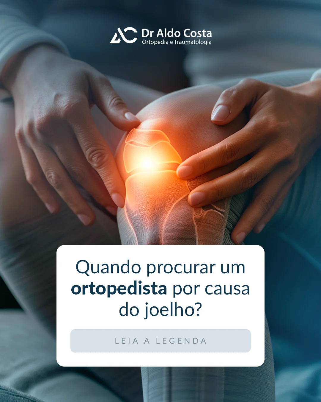 Imagem ilustrativa da notícia: Quando procurar um ortopedista por causa do joelho