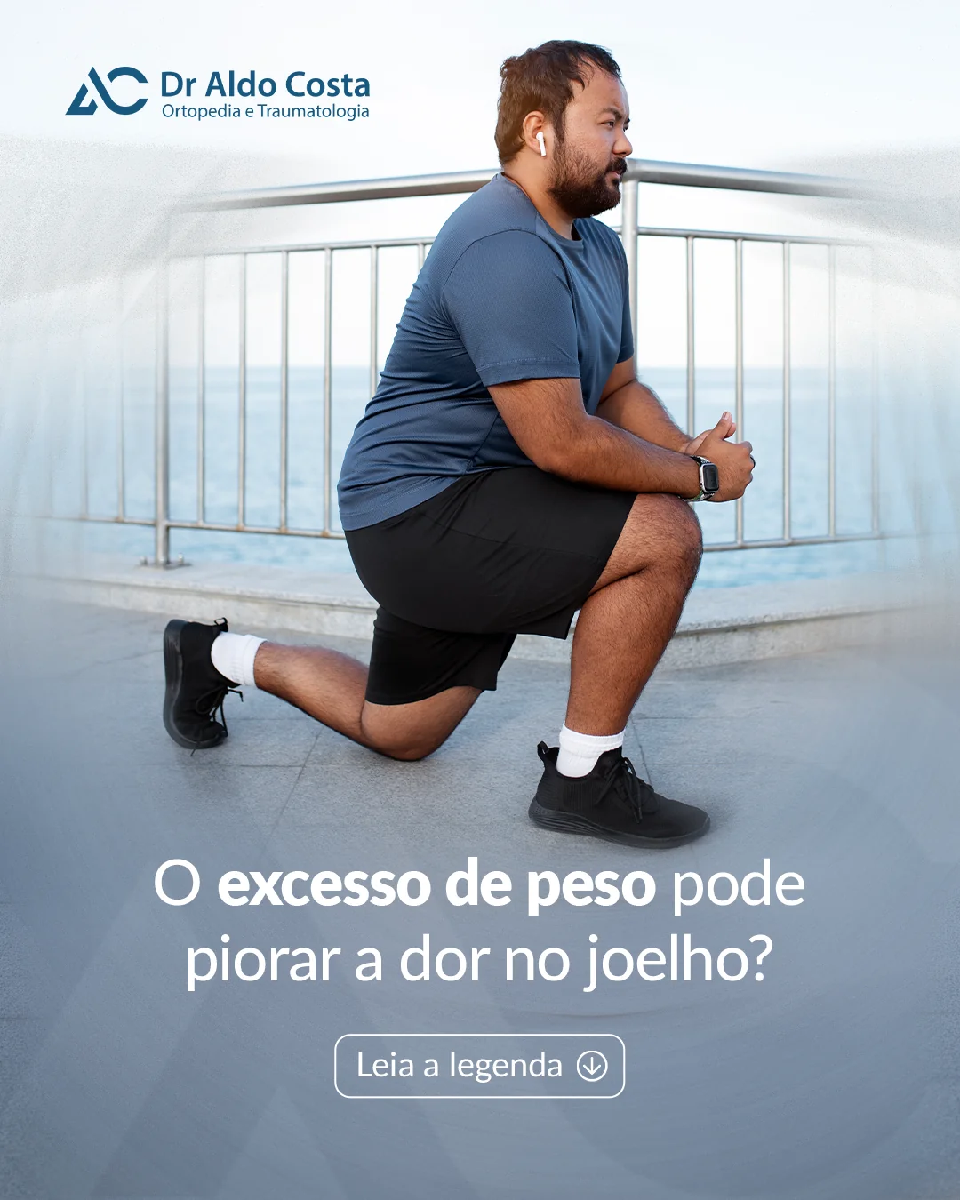 Imagem ilustrativa da notícia: O excesso de peso pode piorar a dor no joelho?
